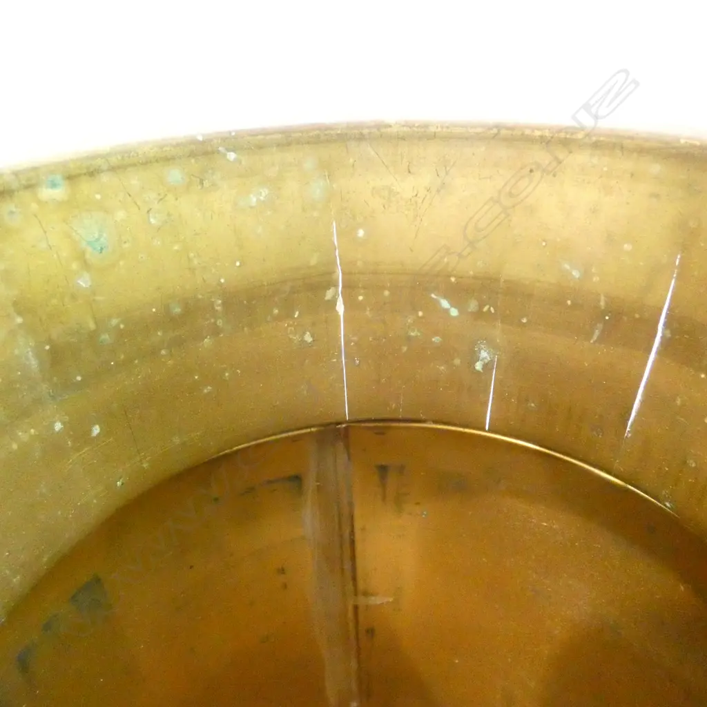 BRASS MILK CONTAINER WITH HANDLE H. 415 DIA 230MM Image 1++