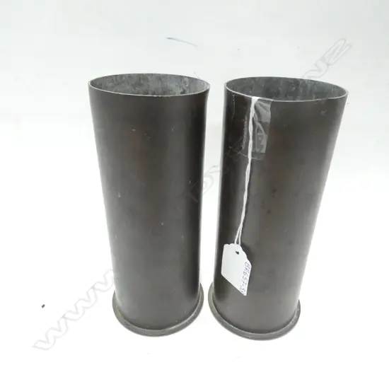 PR OLD BRASS SHELL CASES DIA 65 H 170MM