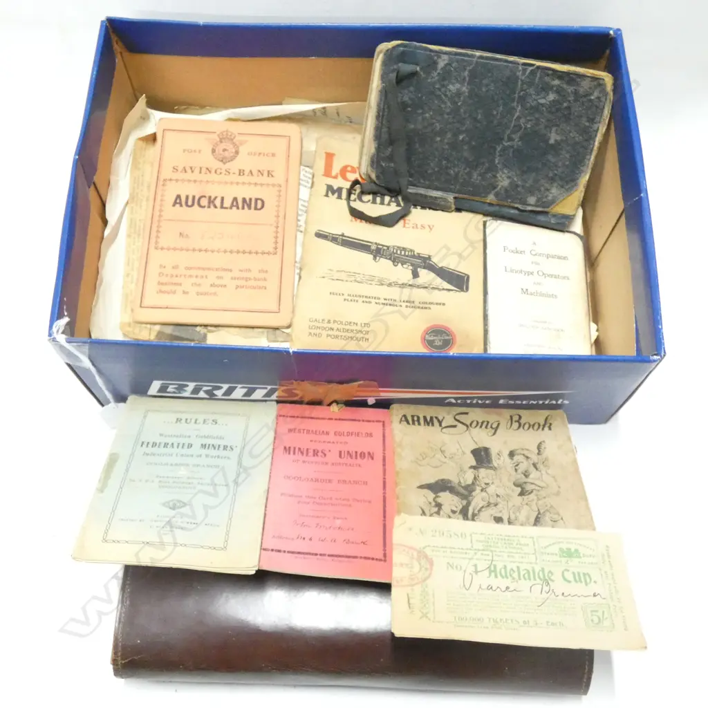 BOX EPHEMERA ETC. Image 1++