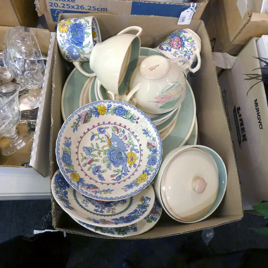 BOX LOT SUSIE COOPER / ASST. MASONS Image 1++
