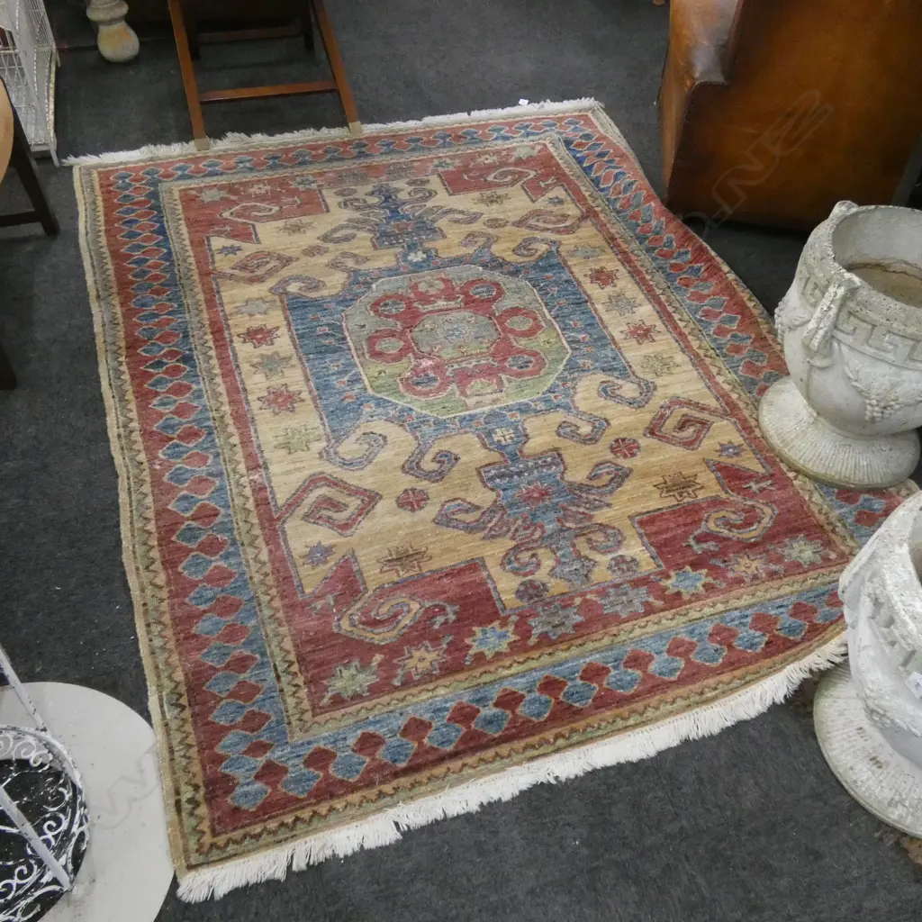 TURKISH HAND KNOTTED RUG 1880 X 1400MM Image 1++
