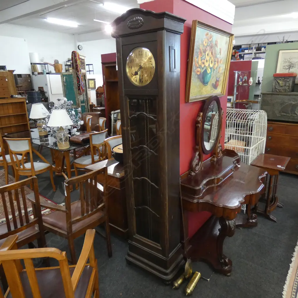 F. R. HAIZMANN GRANDFATHER CLOCK H.2120mm Image 1++