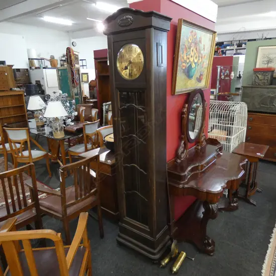 F. R. HAIZMANN GRANDFATHER CLOCK H.2120mm