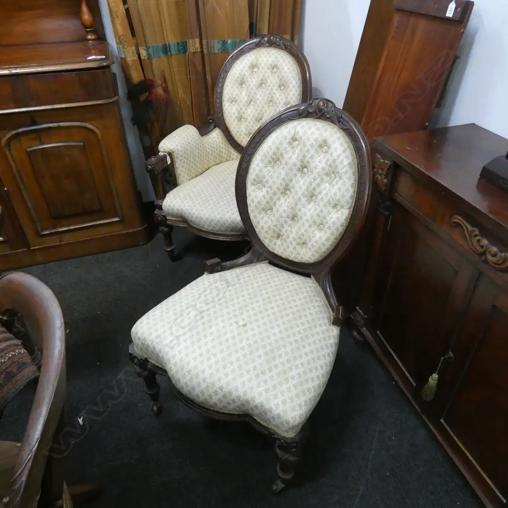 PR OF VICT GRANDMOTHER+ GRAND FATHER CHAIRS Image 1++