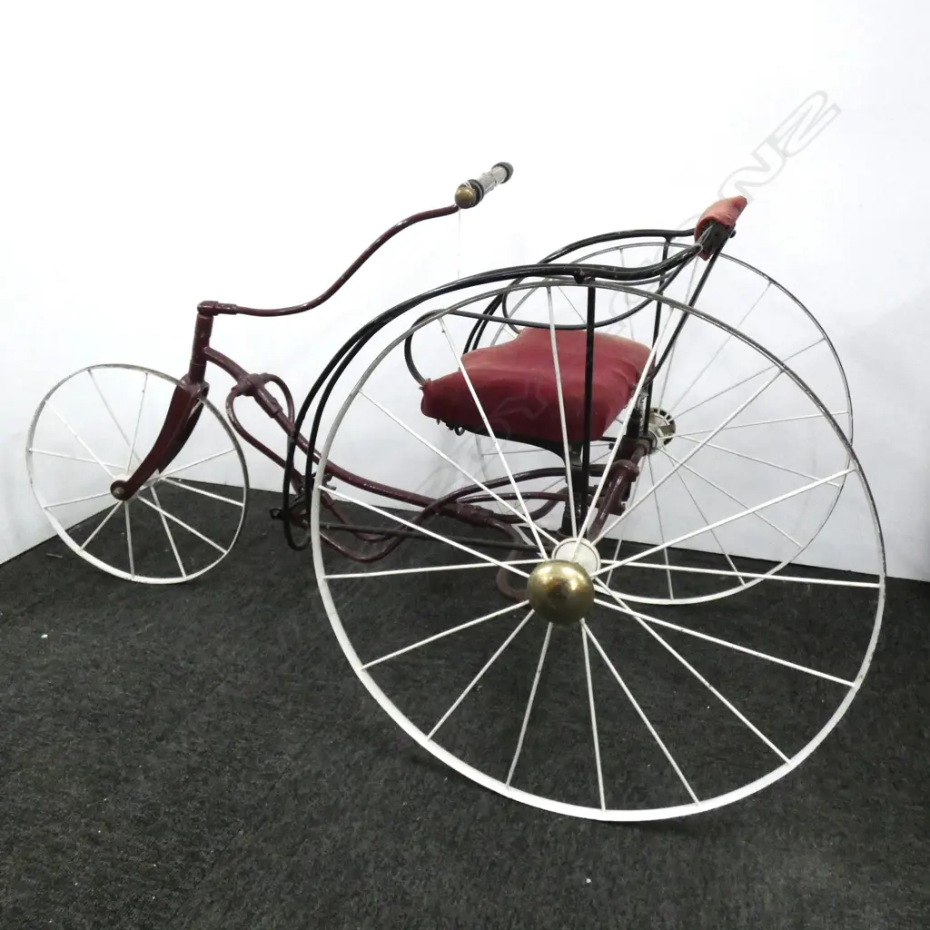 EDWARDIAN TREADLE TRIKE C.1908 Image 1++
