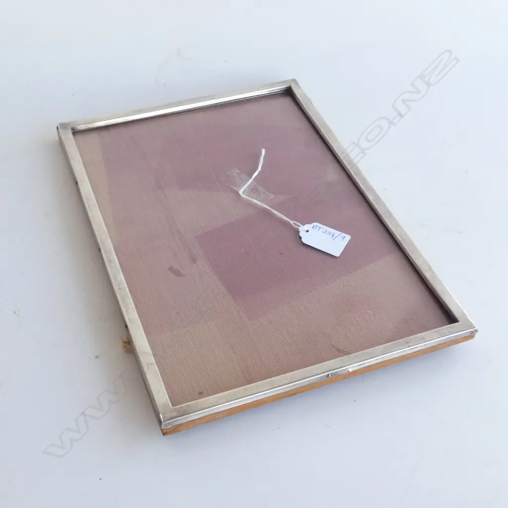 LARGE STG SILVER PHOTO FRAME 305 x 215mm overall Image 1++