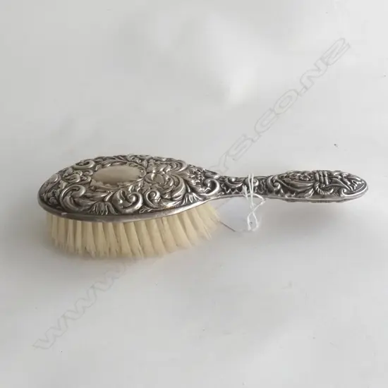STRLG SILVER HAIRBRUSH HALLMARKED L.240mm