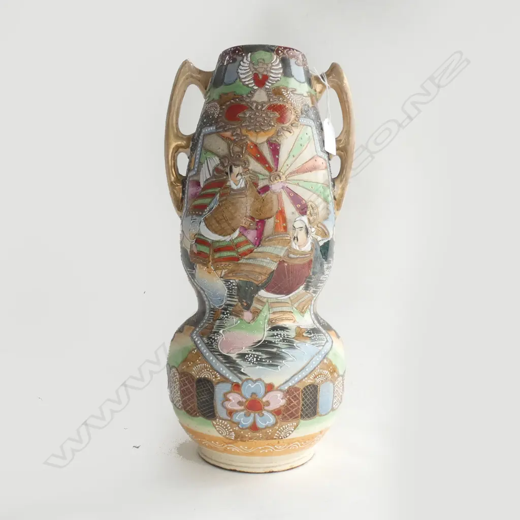 LARGE SATSUMA VASE H.415mm Image 1++