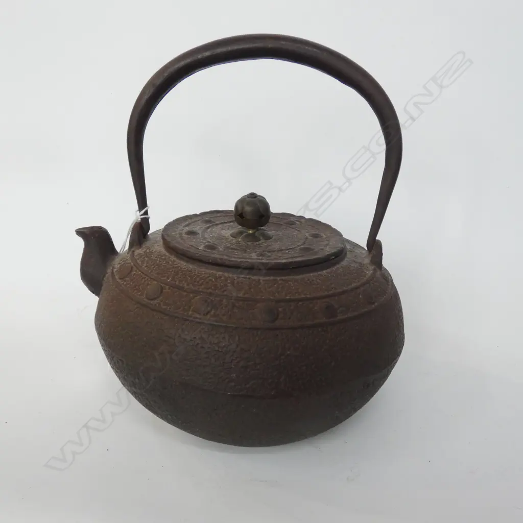 ORIENTAL IRON TEAPOT L 180mm Image 1++