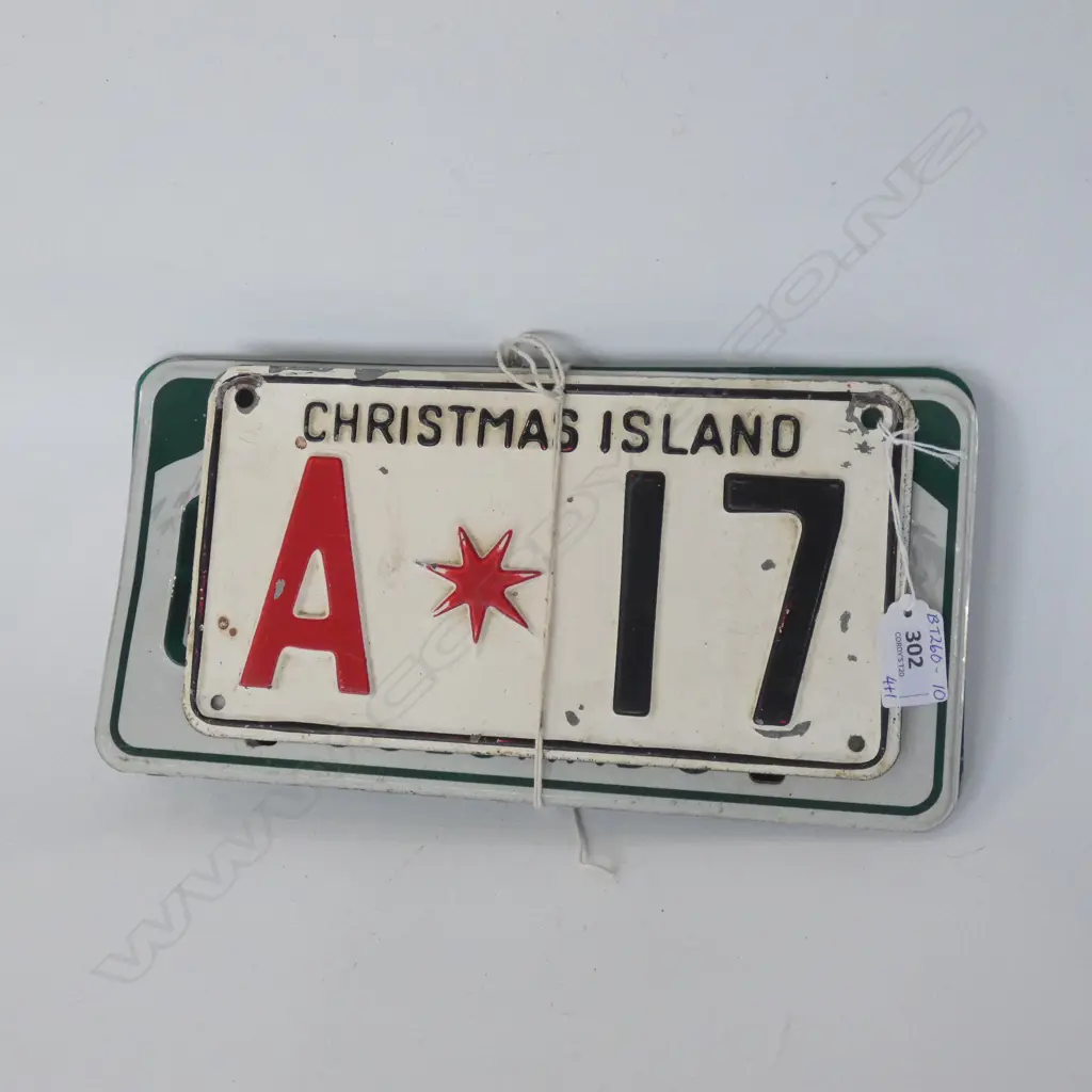 4 COLORADO NUMBER PLATES + 1 CHRISTMAS ISLAND Image 1++