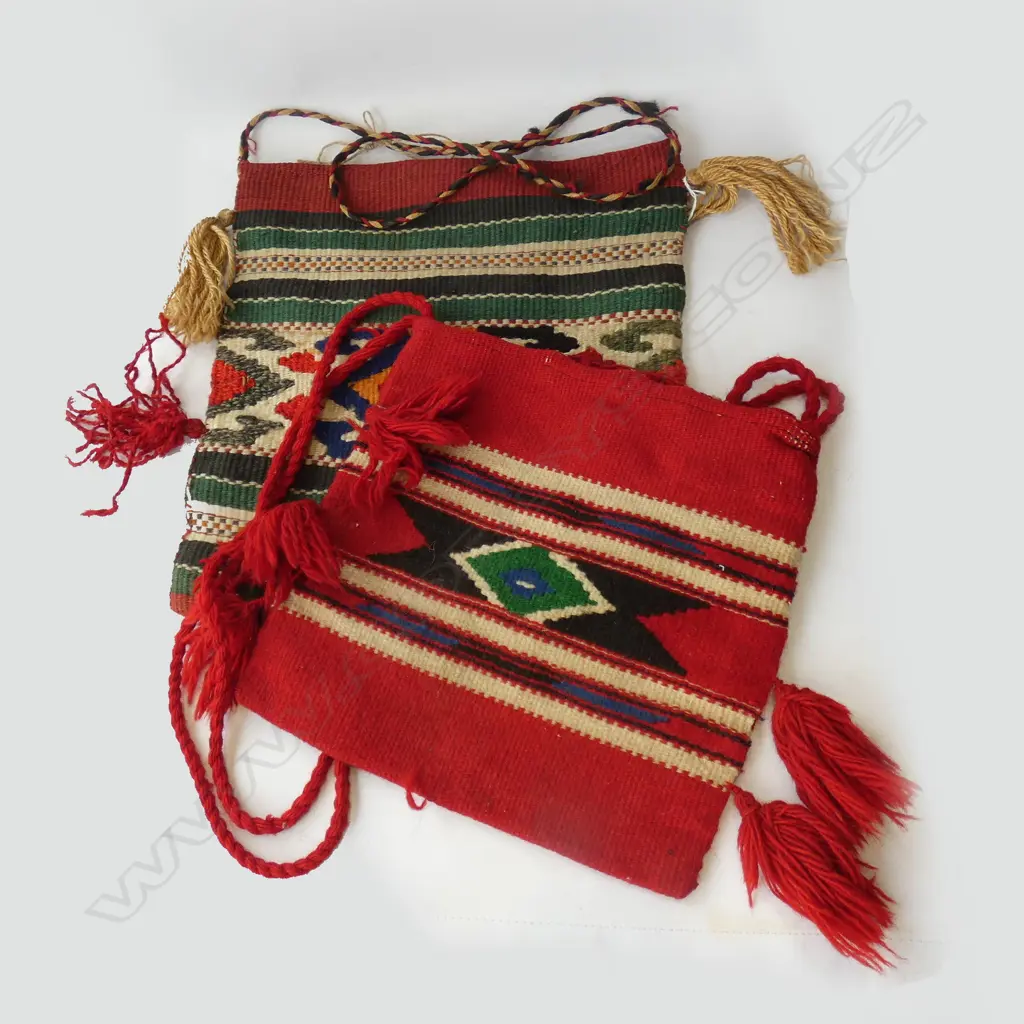 2 TRIBAL KELIM BAGS Image 1++
