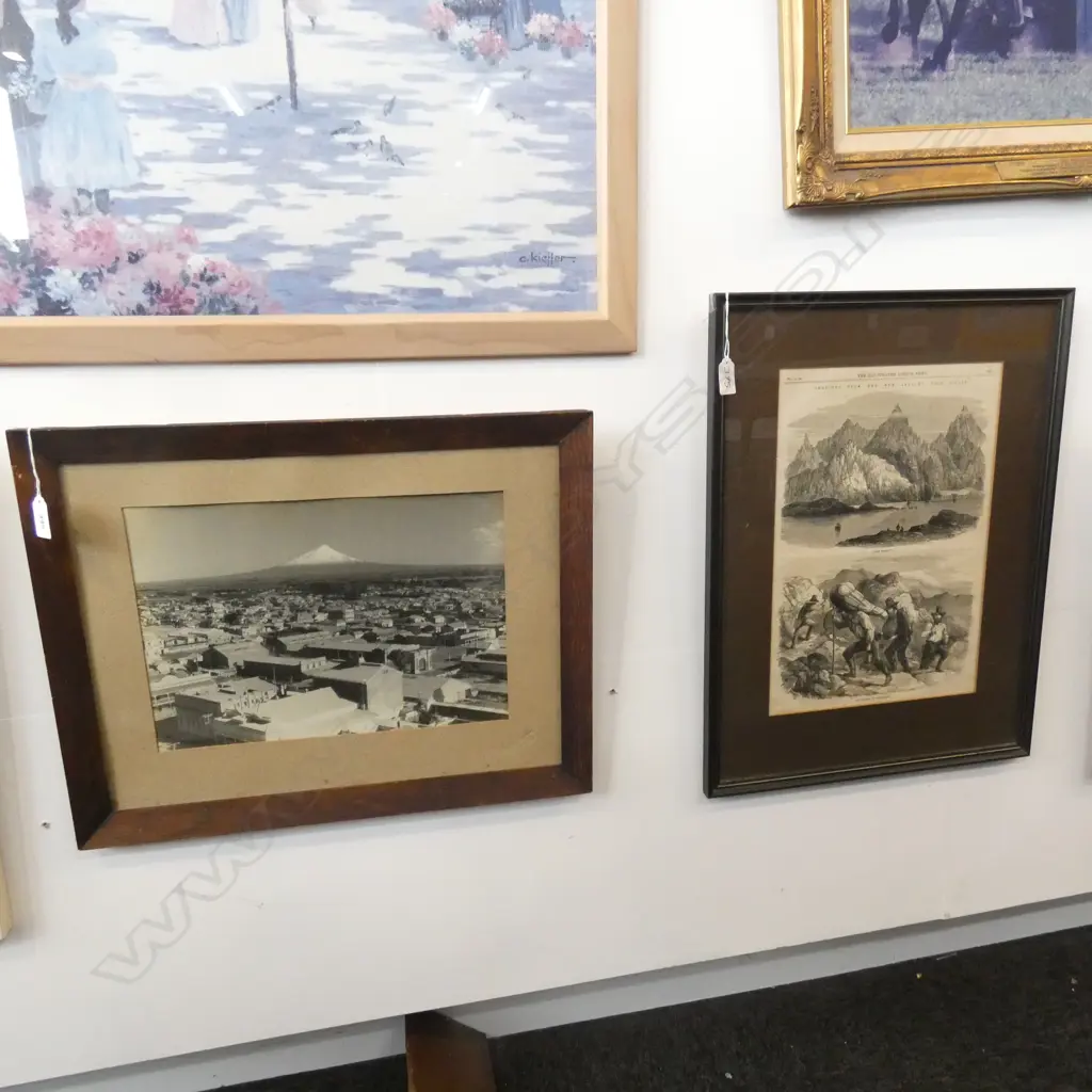 4 VINTAGE FRAMED ARTWORKS... Image 1++