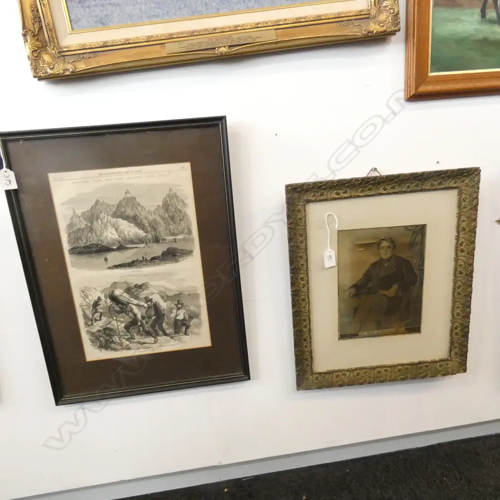 4 VINTAGE FRAMED ARTWORKS... Image 1++