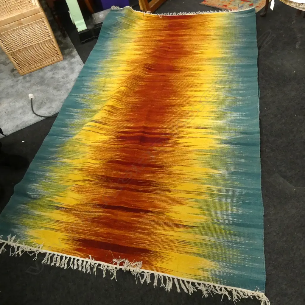 VIBRANT FLAT WEAVE RUG 2430 x 1540mm Image 1++