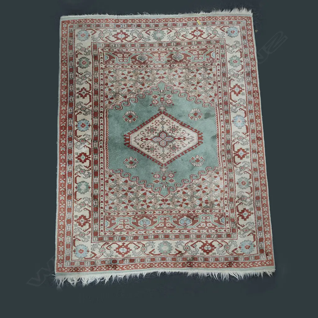 HAND KNOTTED ALL WOOL RUG 1680 x 1320 mm. Image 1++