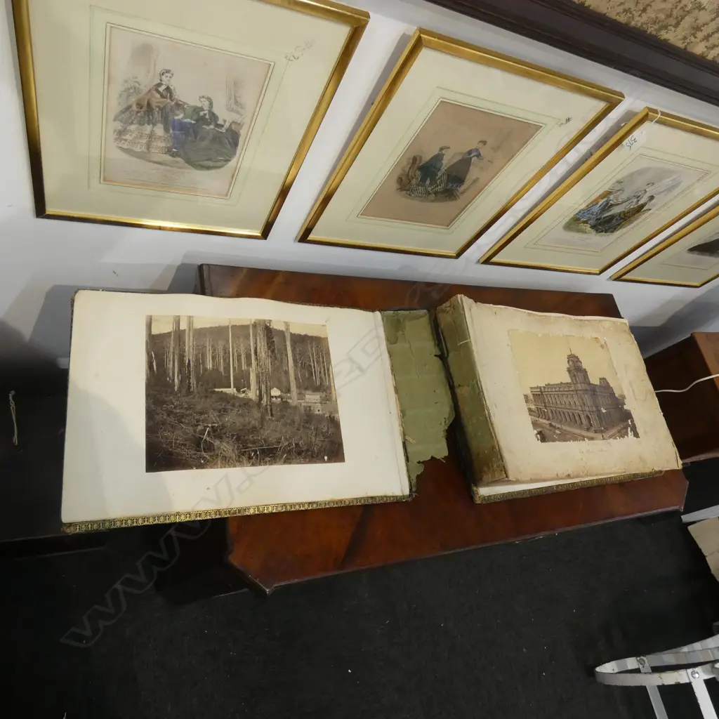 LARGE EARLY PHOTOGRAPH ALBUM; ARCHITECTURE INTEREST; ENGLISH CHURCHES, COUNTRY HOUSES Image 1++