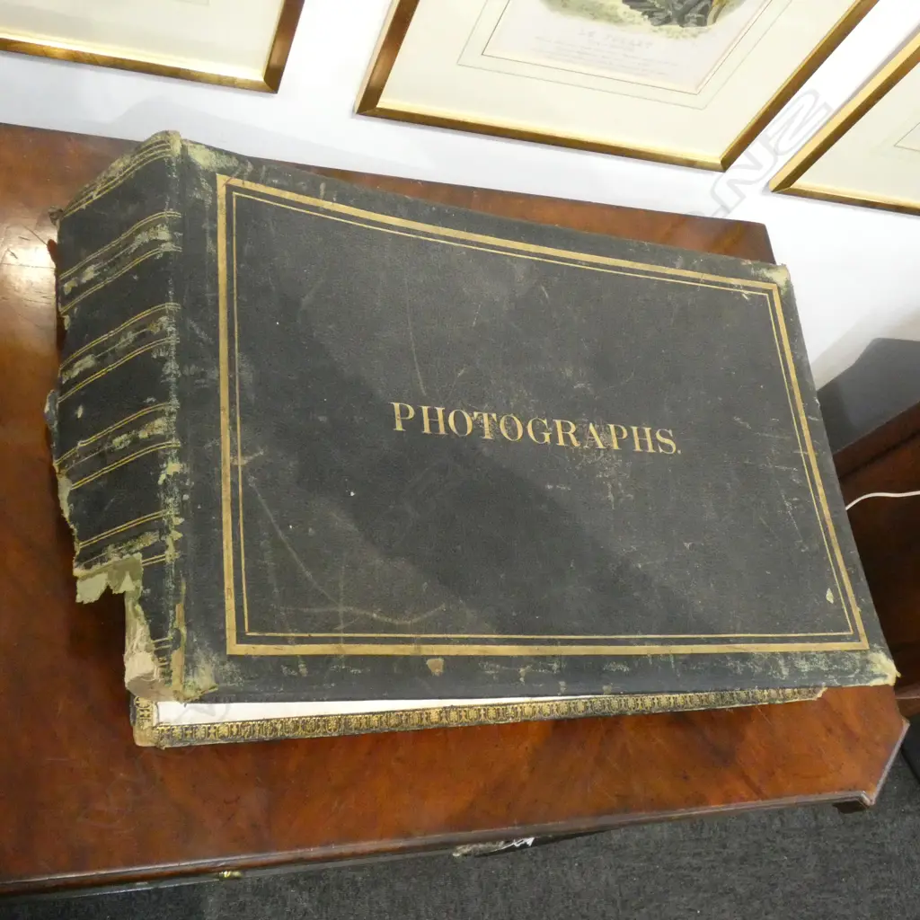 LARGE EARLY PHOTOGRAPH ALBUM; ARCHITECTURE INTEREST; ENGLISH CHURCHES, COUNTRY HOUSES Image 1++
