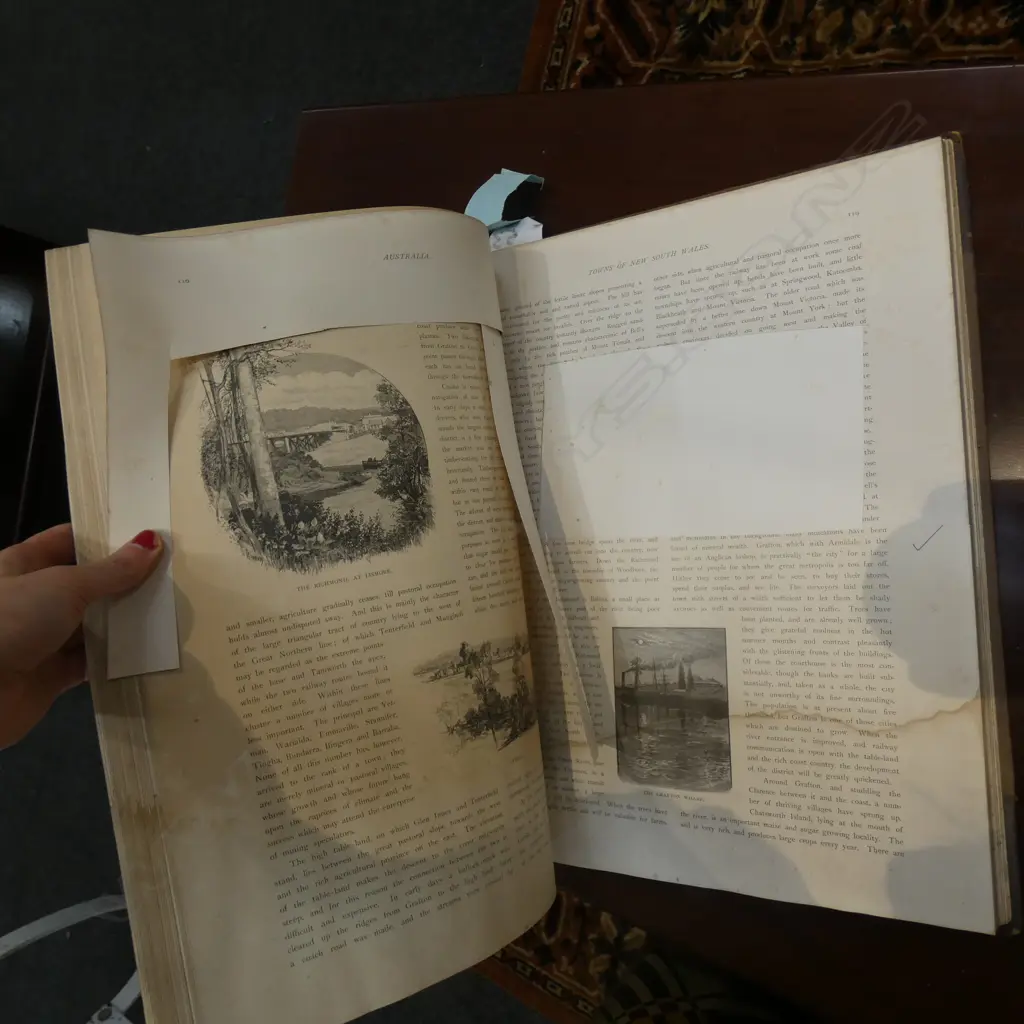 ILLUSTRATED LONDON NEWS 1865 + PICTURESQUE ATLAS OF AUSTRALASIA 1886 AF Image 1++