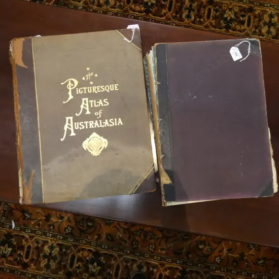 ILLUSTRATED LONDON NEWS 1865 + PICTURESQUE ATLAS OF AUSTRALASIA 1886 AF