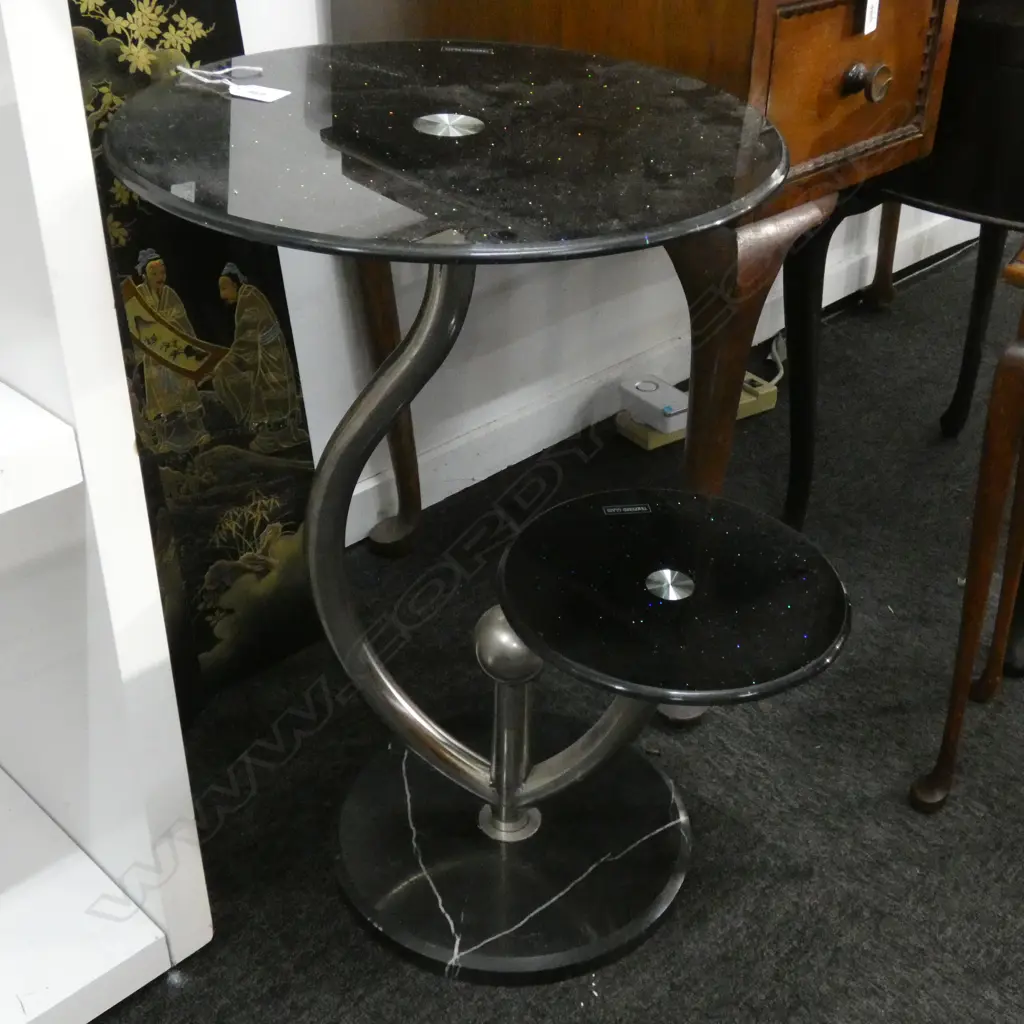 DECO STYLE SIDE TABLE H.600mm 400mm dia Image 1++