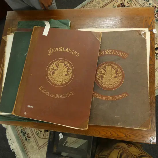 ASST. OLD COVERS, GULLYS NZ SCENERY / NZ GRAPHIC & DESCRIPTIVE ETC