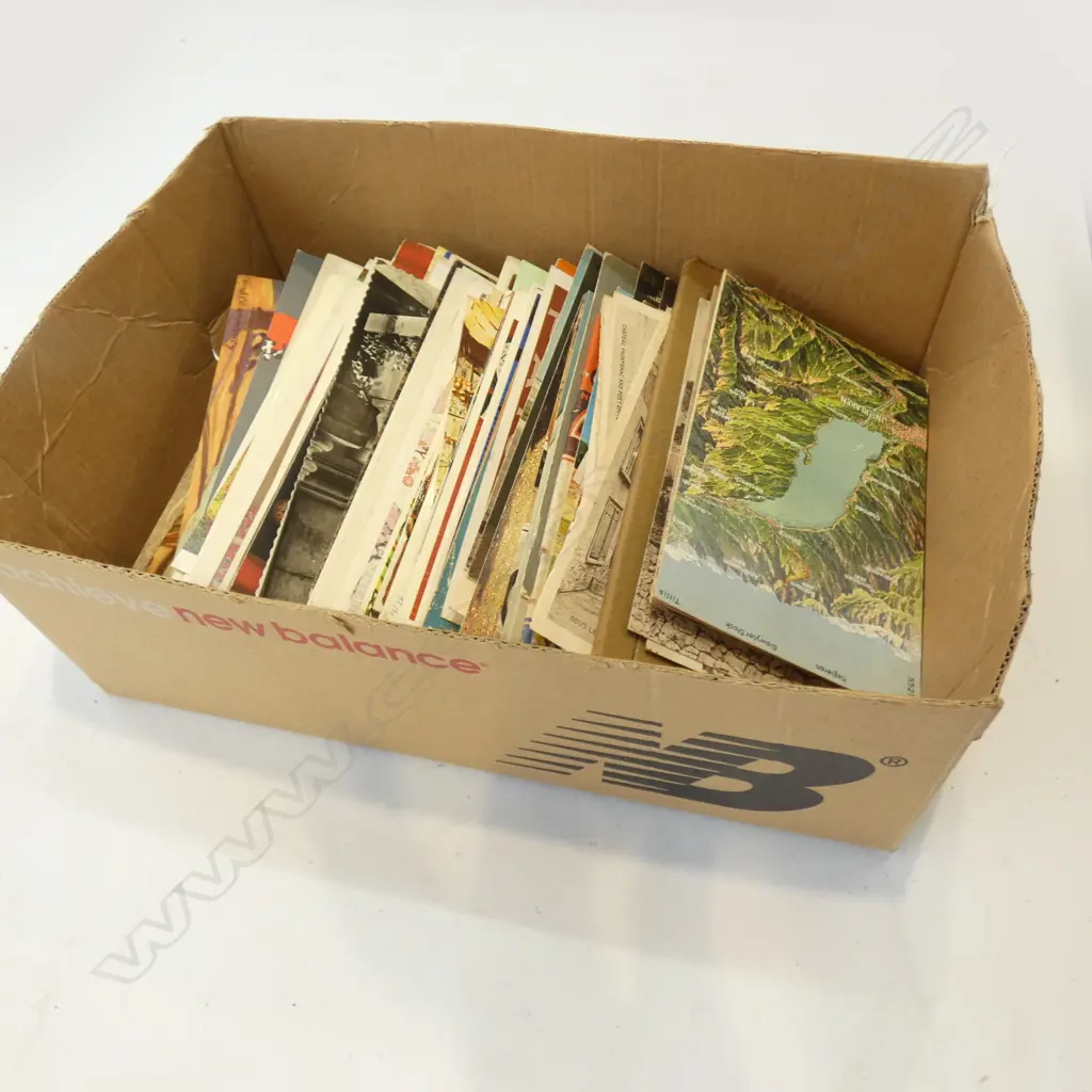 BOX OF ASST. POST CARDS Image 1++