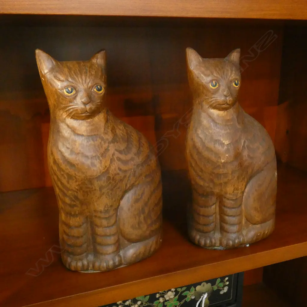 PR CAT BOOKENDS H.215mm Image 1++