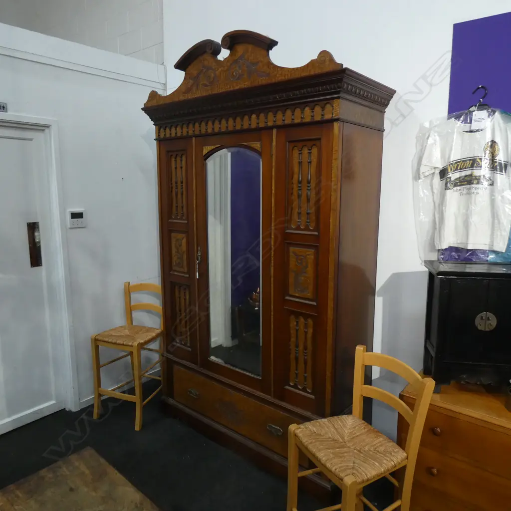 LARGE EDWARDIAN WARDROBE 1490 x 550 x 2400mm Image 1++
