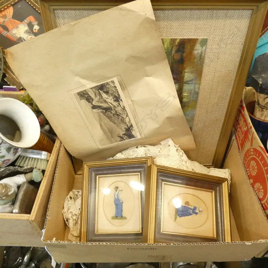BOX LOT ARTWORKS, LACE Image 1++
