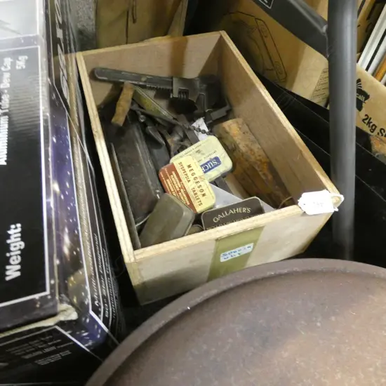 LOT ASST TOOLS ETC