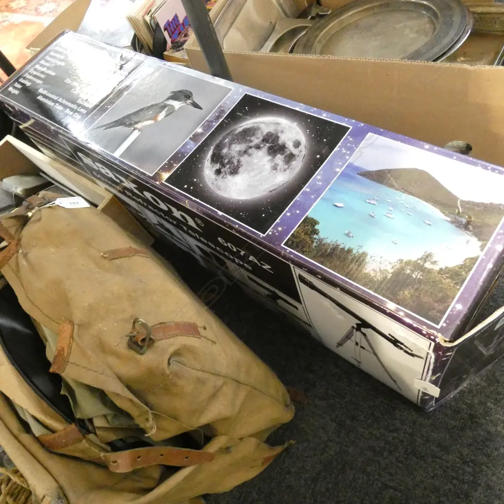 SAXON 60mm REFRACTOR TELESCOPE - IN BOX Image 1++