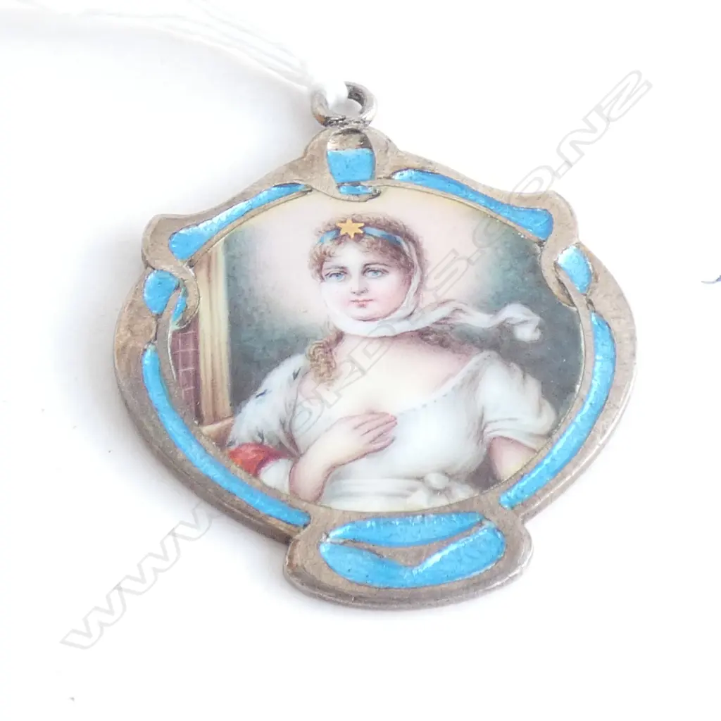 RUSSIAN ENAMEL PENDANT (AF) Image 1++