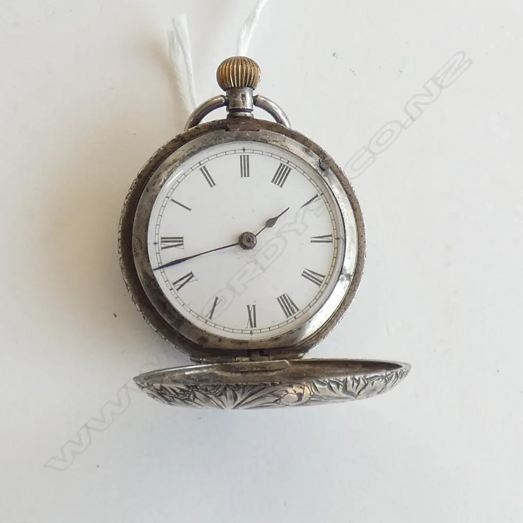 935 SILVER POCKET WATCH Image 1++