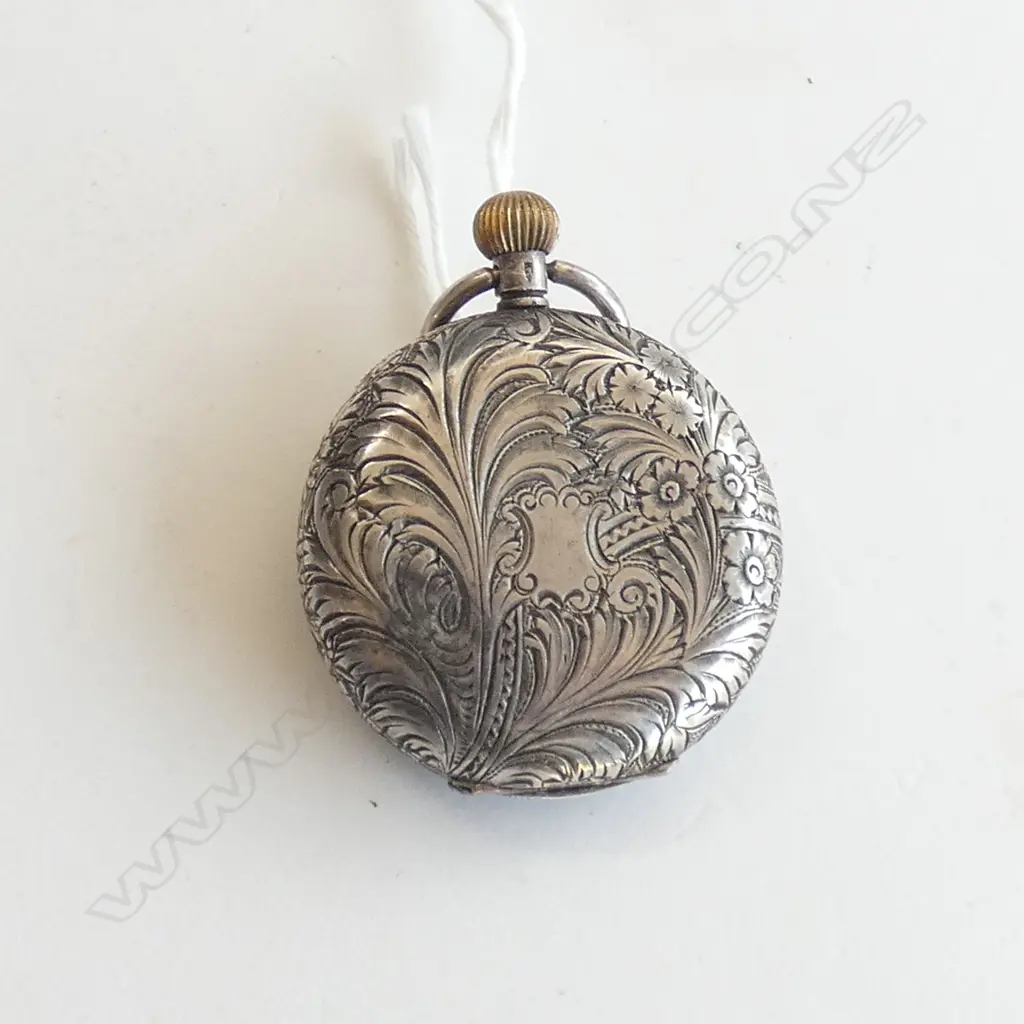 935 SILVER POCKET WATCH Image 1++