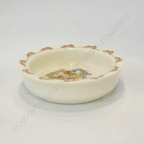 A ROYAL DOULTON BUNNYKINS BOWL