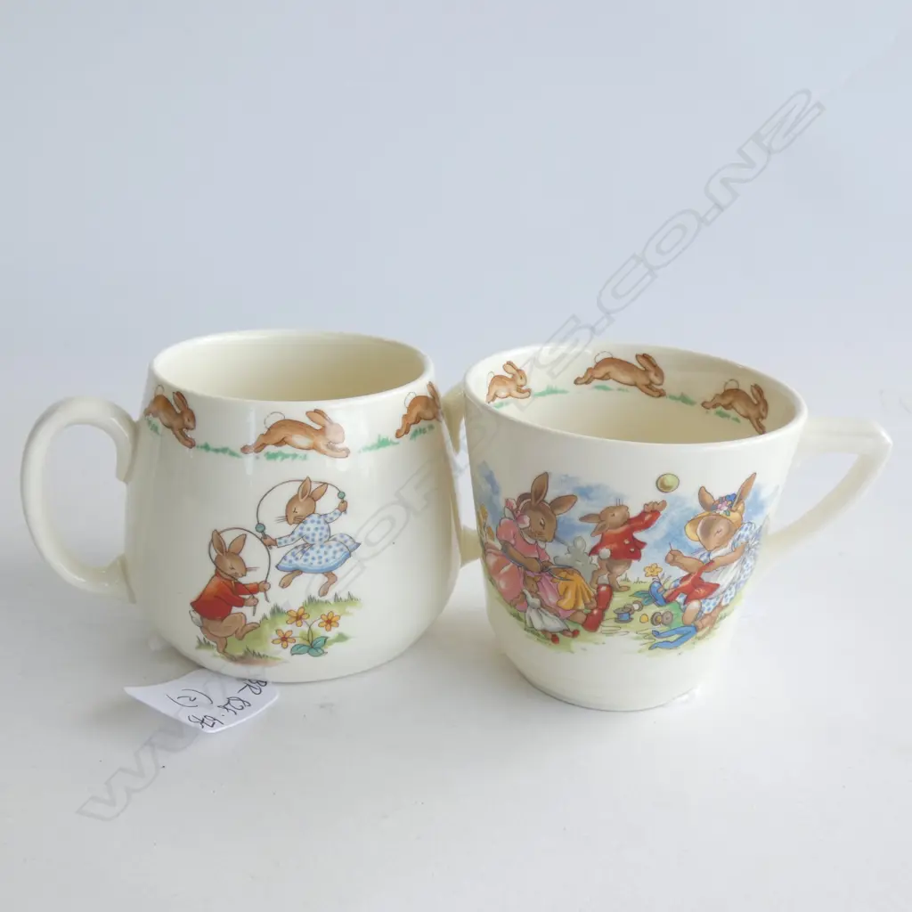 TWO ROYAL DOULTON BUNNYKINS CUPS Image 1++