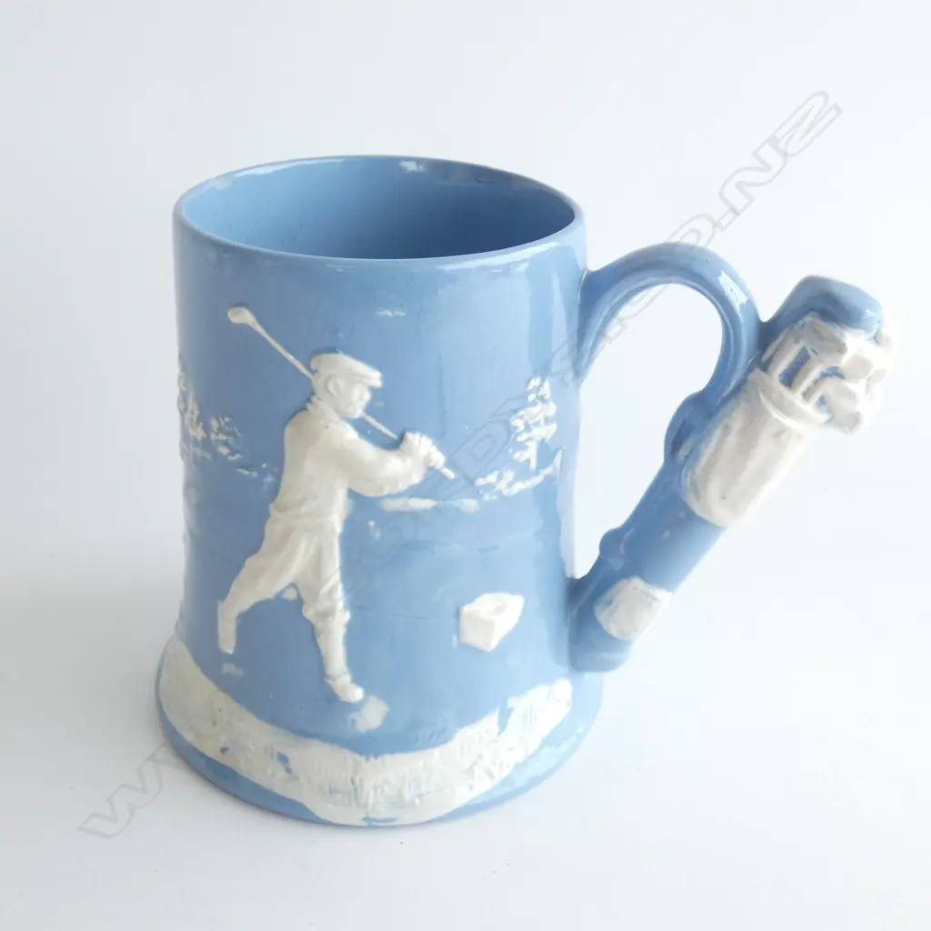 A DARTMOUTH GOLFING MUG,  H.130mm Image 1++
