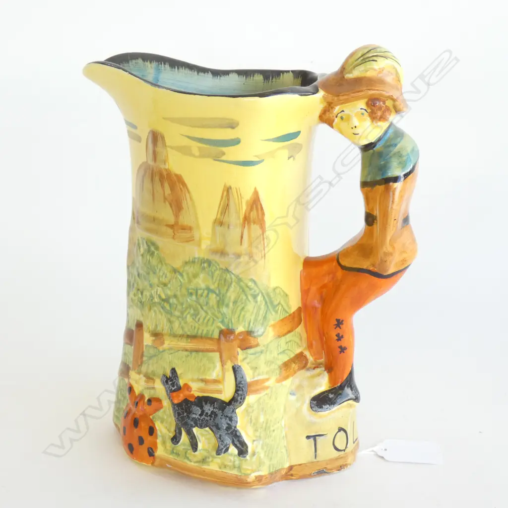 AN ARTHUR WOODS DICK WHITTINGTON JUG.  H.230mm Image 1++