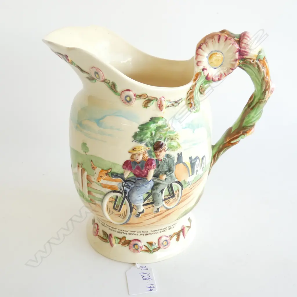 A CROWN DEVON MUSICAL MUG, "DAISY BELLE", H.200mm Image 1++