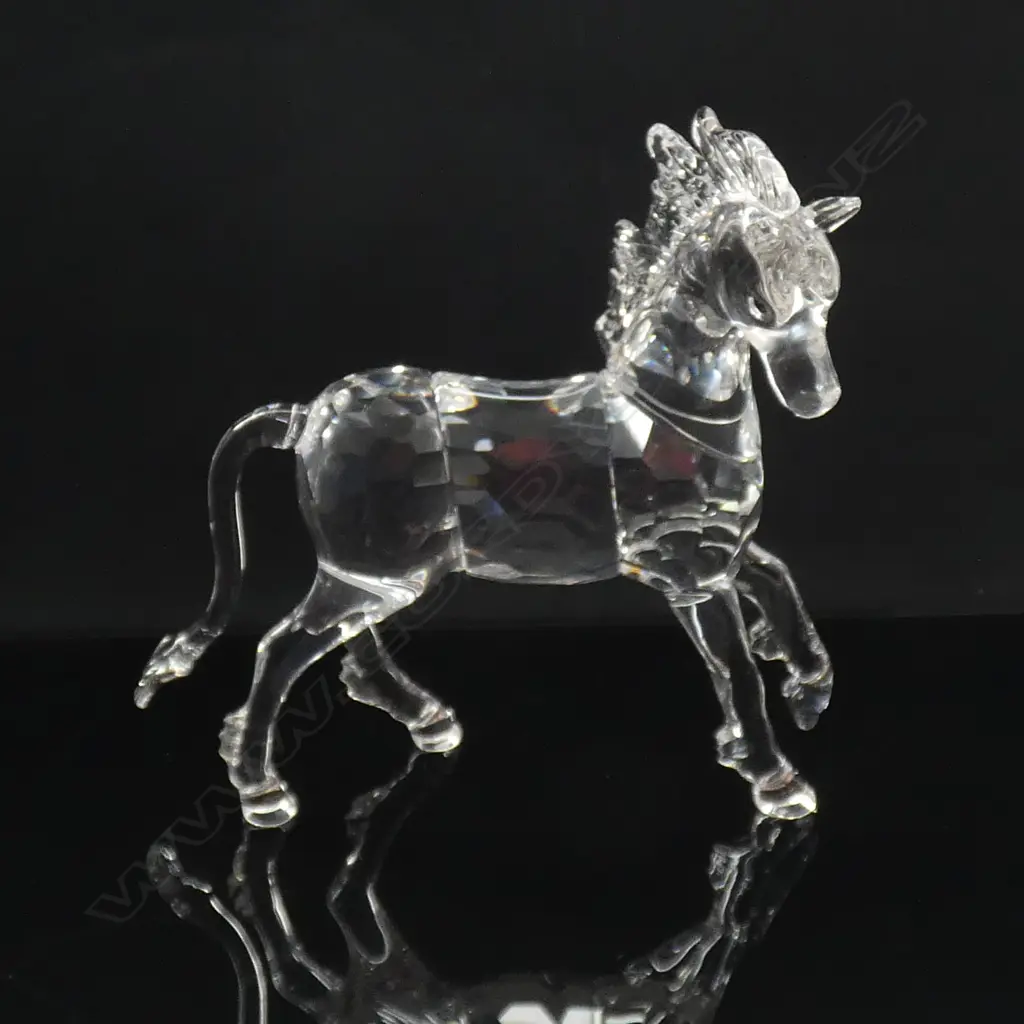 SWAROVSKI CRYSTAL HORSE L 110MM - IN ORIGINAL BOX Image 1++