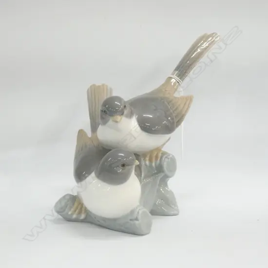 LLADRO #4667 2 BIRDS H.180mm