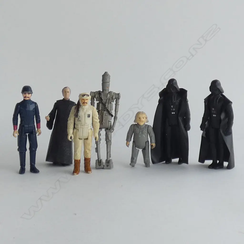 7 ASST LFL STAR WARS FIGURES - 1980 & MODERN  Image 1++