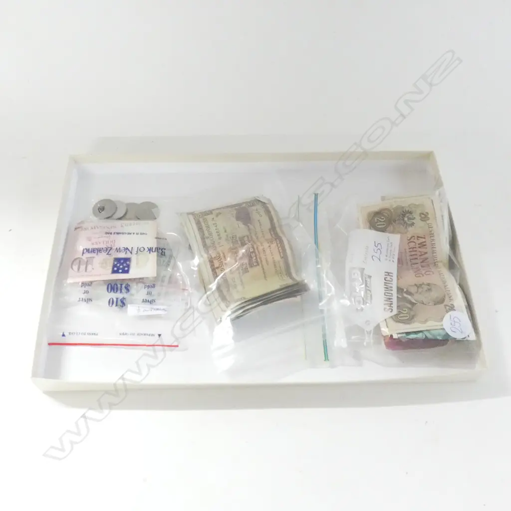 ASST. WORLD BANKNOTES HONGKONG SAMOA ETC Image 1++