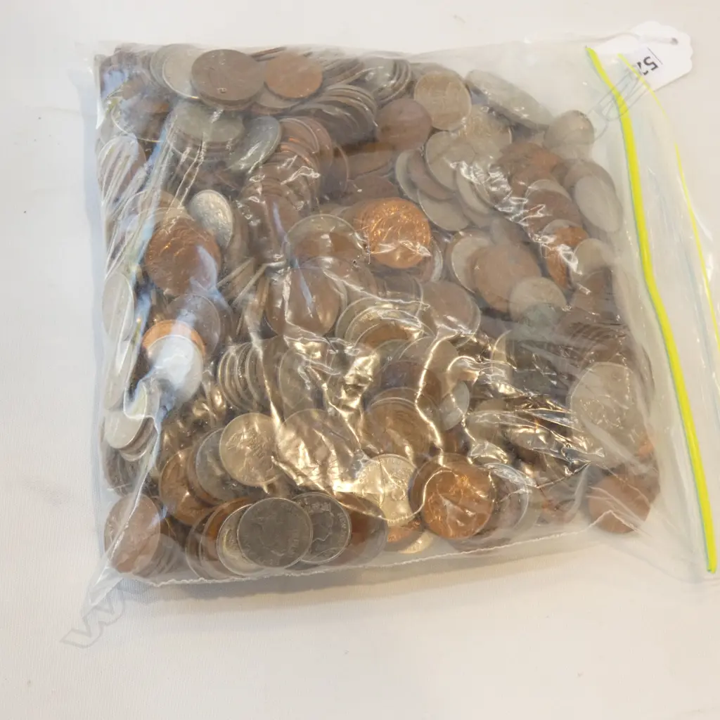 BAG OF ASST. COINS Image 1++