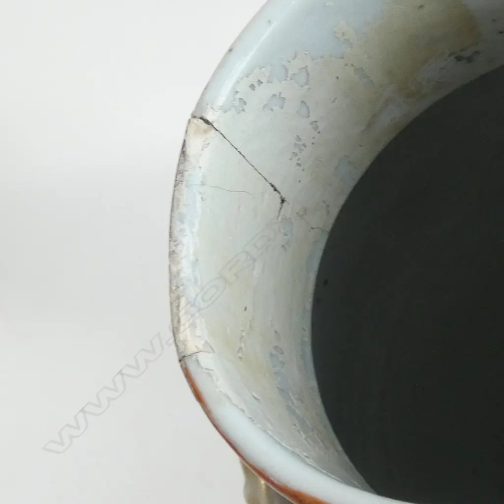 LARGE REPAIRED FAMILLE ROSE VASE H.320mm Image 1++