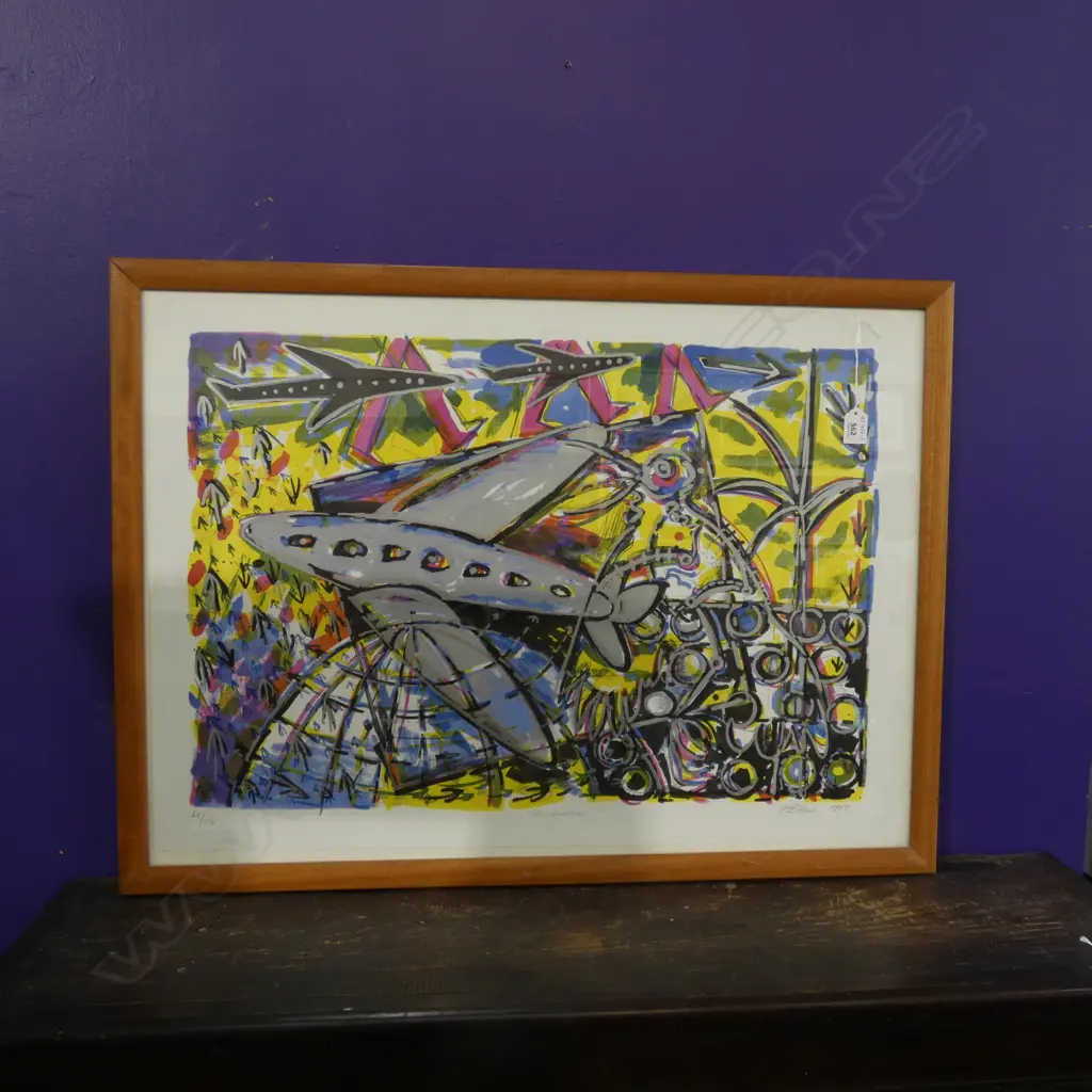 PHILIPPA BLAIR 'DESTINATION' PRINT 64/126 1995 470x690mm Image 1++