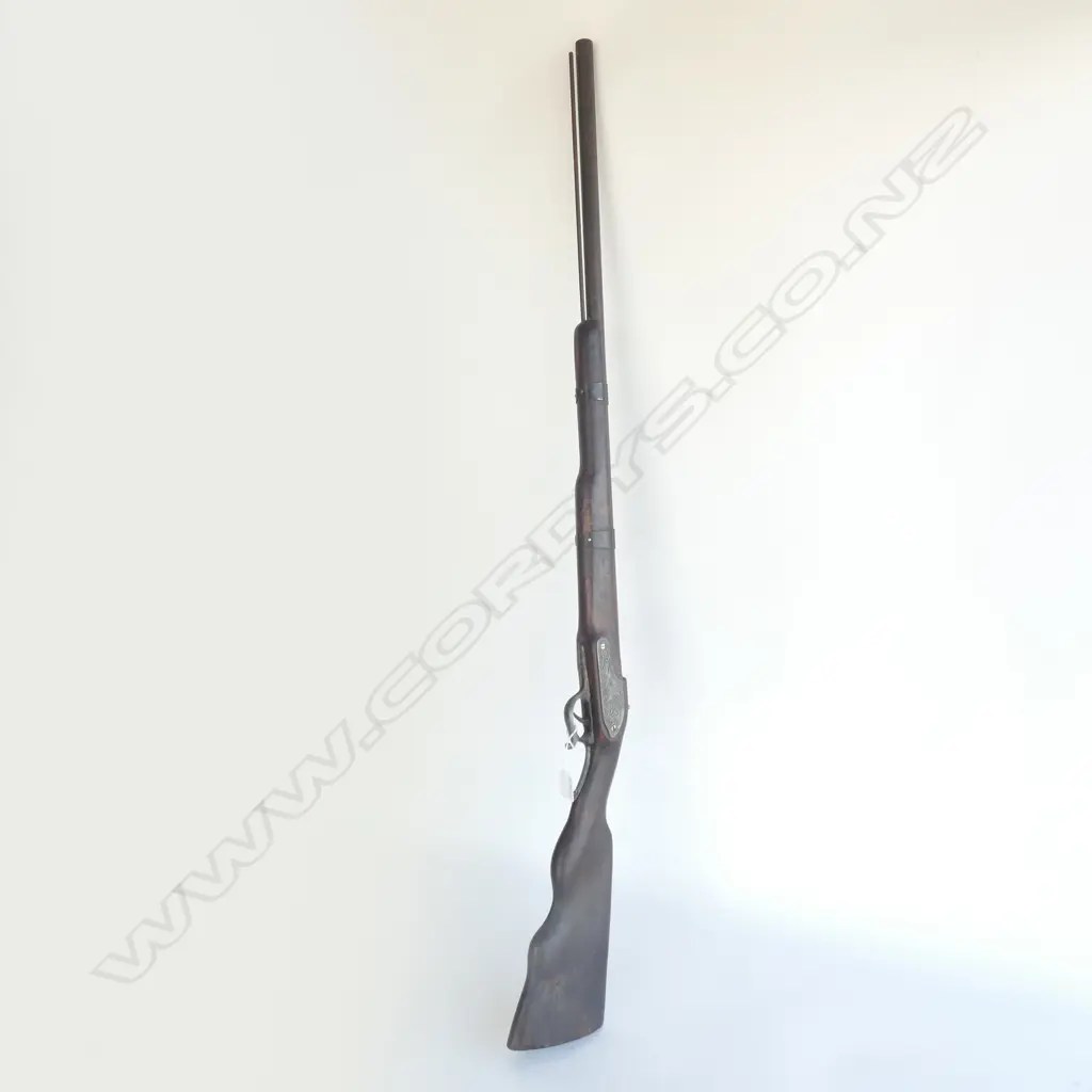 REPRODUCTION DECORATIVE PERCUSSION RIFLE L.1160mm Image 1++