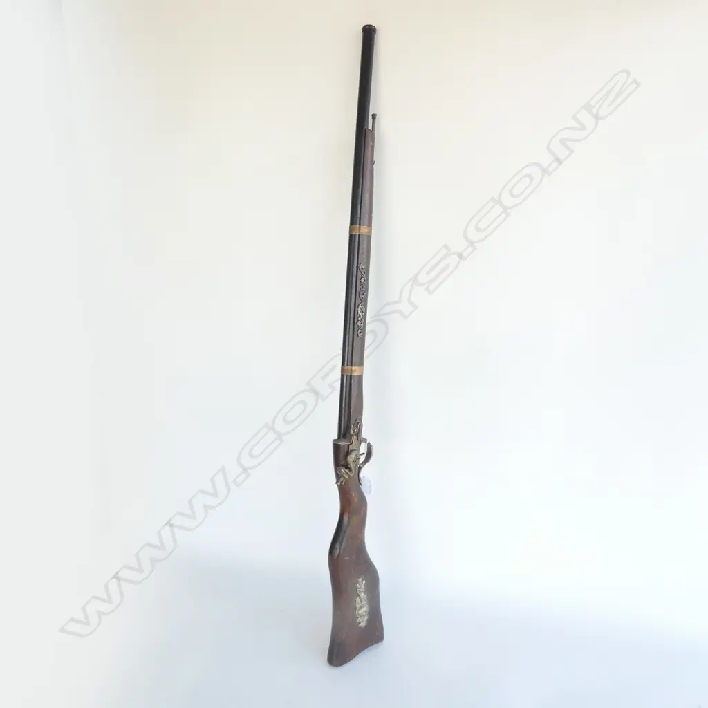 REPRODUCTION DECORATIVE PERCUSSION RIFLE L.1140mm Image 1++