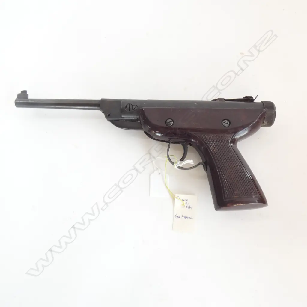 VINTAGE CHINESE AIR PISTOL. LABELLED 'GOT PROBLEMS' Image 1++