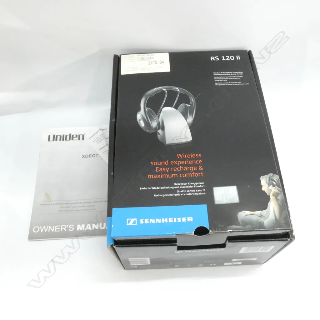 BOXED SENNHEISER WIRELESS HEADPHONES Image 1++